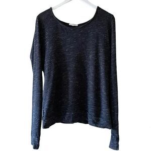 Threads 4 Thought Organic Cotton Long Sleeves Women’s Cut Out Top Sz Small #1420